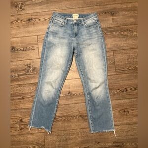 L’agence size 26 boho indie loose fit grunge jeans